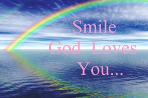 GOD loves YOU (Photo taken from http://knowjoy.com/gods-love/)